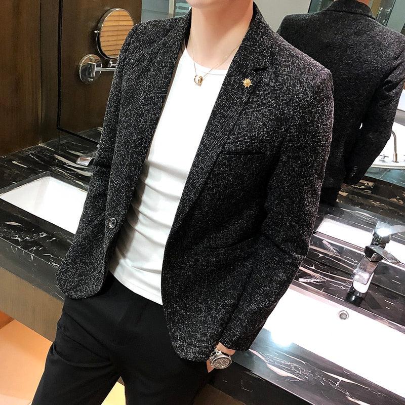 Blazer Masculino Charm - Attireluxe