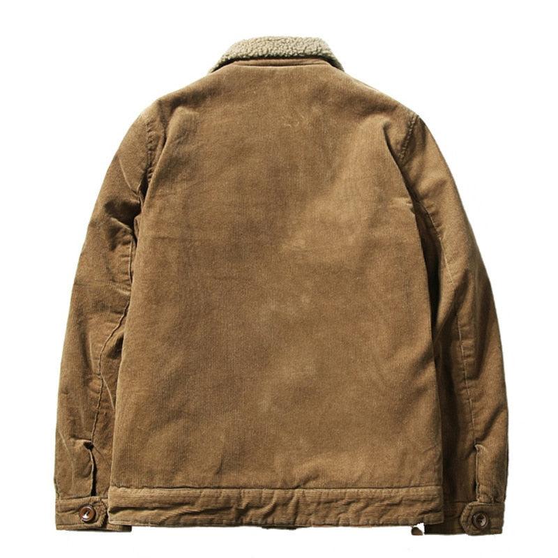 Jaqueta Masculina de Veludo Havoc - Attireluxe