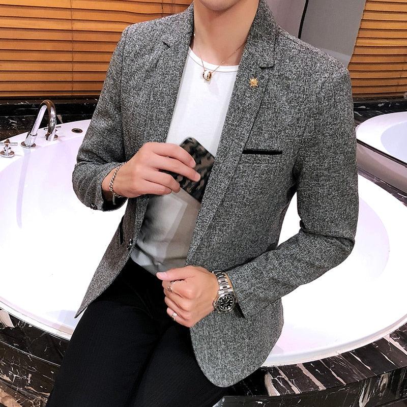 Blazer Masculino Charm - Attireluxe