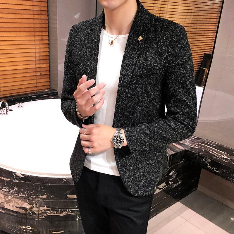 Blazer Masculino Charm - Attireluxe