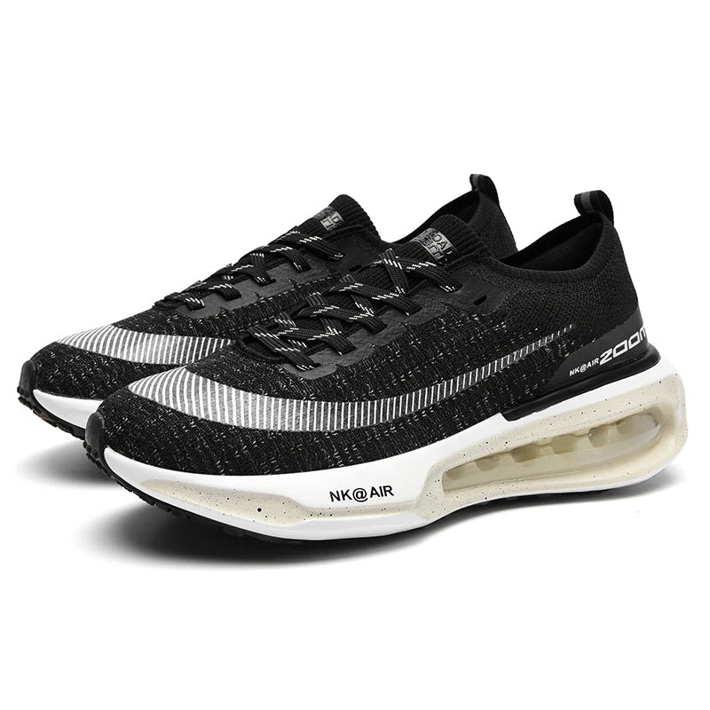 Tênis para Corrida Masculino Preto e Branco