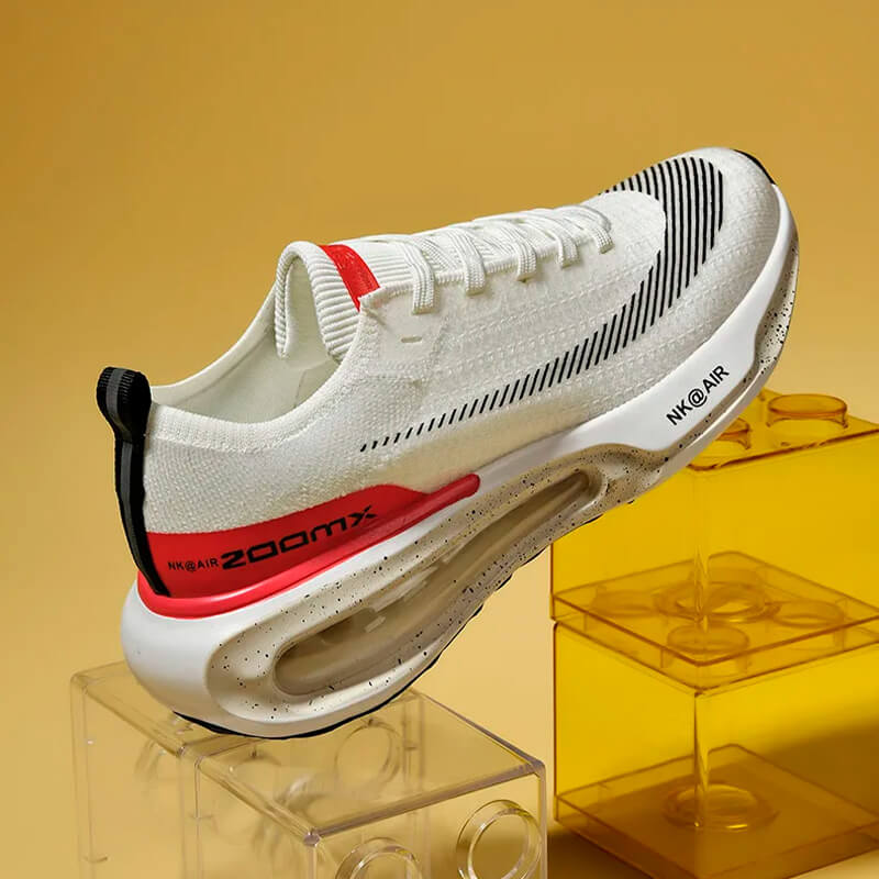 Tênis para Corrida Masculino Branco Max Speed