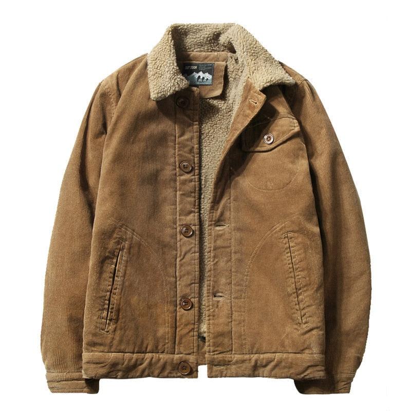 Jaqueta Masculina de Veludo Havoc - Attireluxe