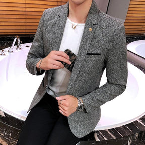 Blazer Masculino Charm - Attireluxe