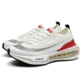 Tênis para Corrida Masculino Branco e Vermelho