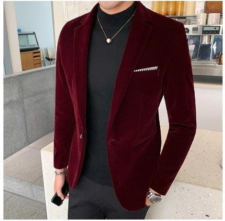 Blazer Masculino Elegance - Attireluxe