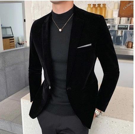 Blazer Masculino Elegance - Attireluxe